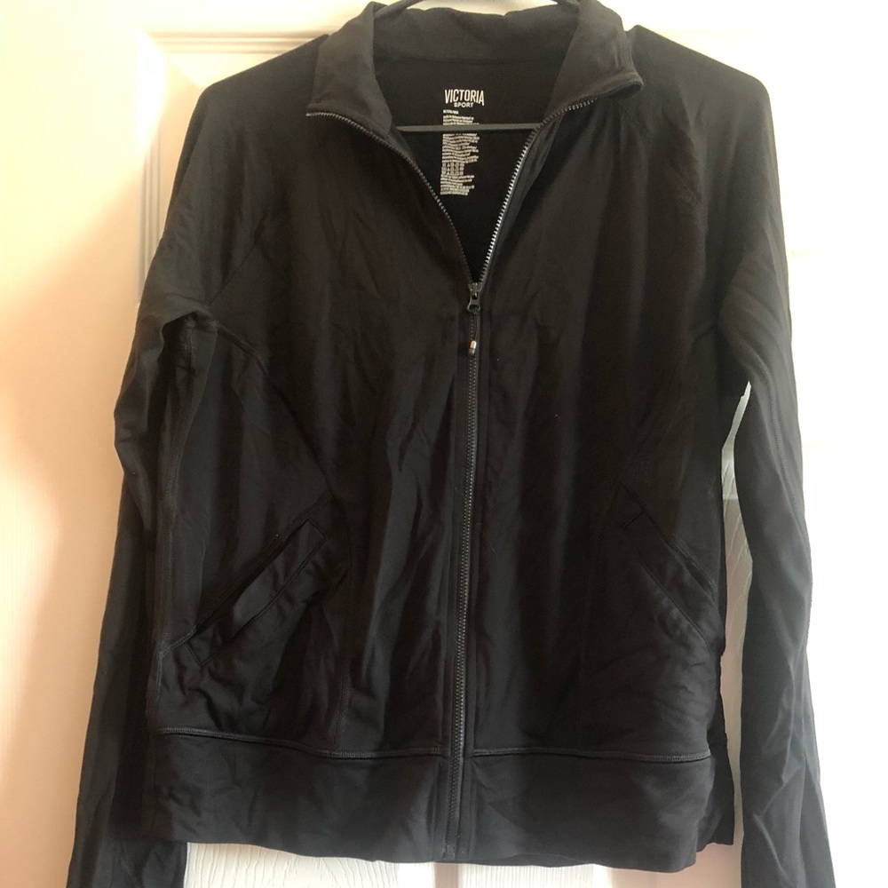EUC Victoria Secret Sport zip up jacket size med
